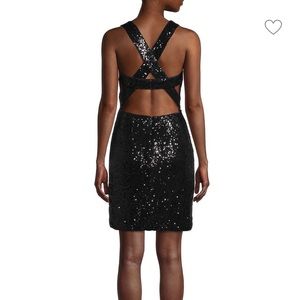 Theia Couture cutout dress NWT